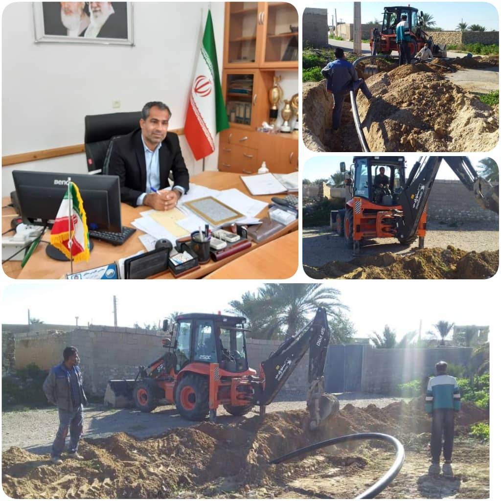 اجرای طرح‌های آبرسانی در شهرستان دشتی