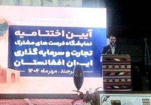 نمایشگاه مشترک ایران و افغانستان؛ خراسان جنوبی به الگوی ملی تبدیل شد