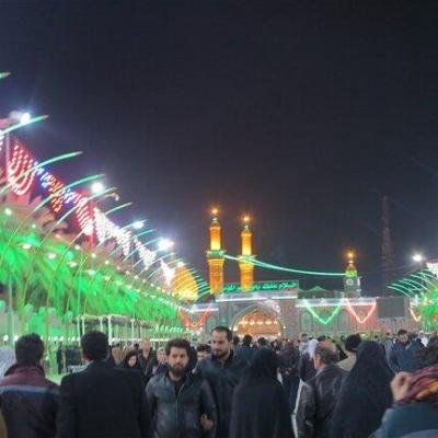 حال و هوای بین‌الحرمین در اولین شب جمعه ماه مبارک رمضان