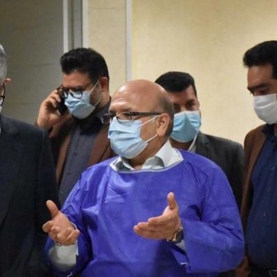 نماینده وزیر بهداشت از بیمارستان‌های آبادان و خرمشهر بازدید کرد