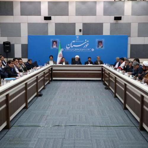 در اتاق مدیریت بحران خوزستان زمان حضور رئیس جمهور چه گفته شد؟