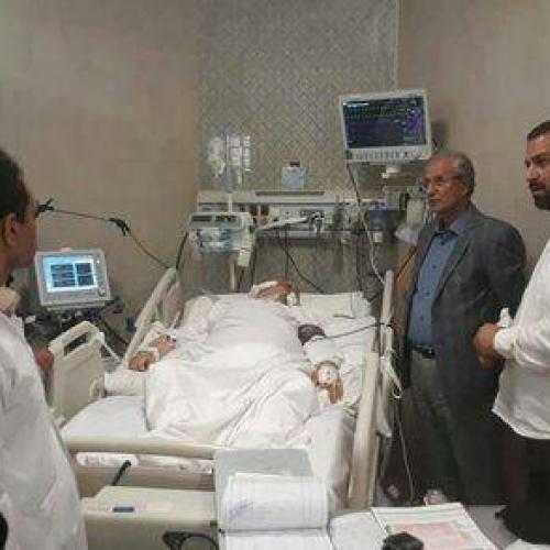 عیادت نهاوندیان و ربیعی از مدیرمسئول «عصر اقتصاد»