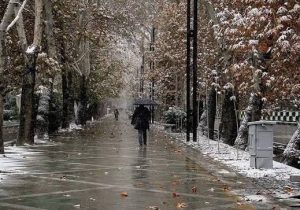 تداوم ناپایداری‌های جوی در کشور؛ بارش برف و باران، وزش باد شدید و کاهش دما تا اواسط هفته