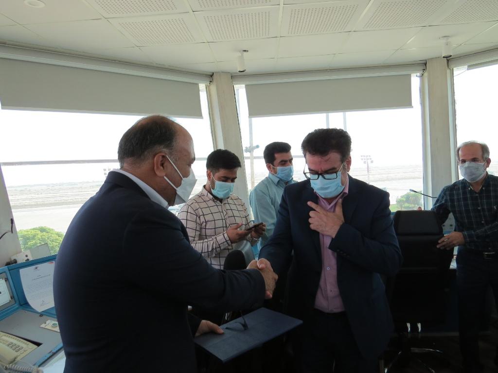 تامین ایمنی پروازهای فرودگاه بین المللی کیش با چشمان تیزبین کارکنان برج مراقبت