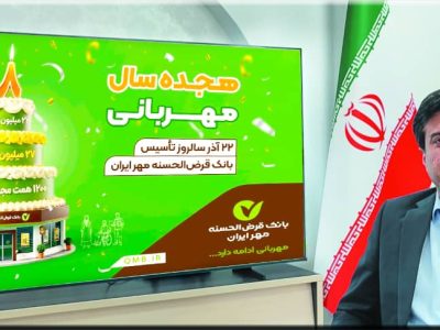 اهم عملکرد بانک قرض الحسنه مهر ایران در سطح کشور و استان